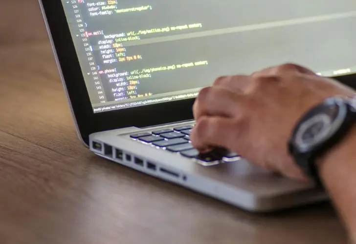 Web development workspace